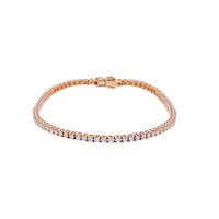 Bracciale Gioielleria Dossena  Donna in Oro Diamante BBE1403CR17